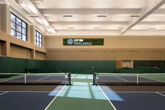 Lifetime Fitness Troy Pickleball Courts